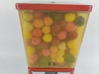 Vintage Oak Manufacturing 5 Cent Gumball Machine   no Key 