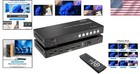 Hdmi Quad Switcher With Screen Rotation