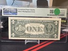 1974   1 Federal Reserve Note   I a Block   - Misalignment Error - Pmg 55 Epq