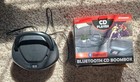 Sylvania Bluetooth Cd Boombox  Am Fm Stereo Radio Led Music  2 Speaker  1 No Box