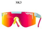 Kids Sunglasses Uv400 Protection Age 6-18 Boys Girls Mtb Cycling Sports Black