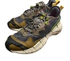 Reebok Zig Kinetica Edge Ii 2 Gx0511 064 Grey Moss Green Brown Mens Size 5 5