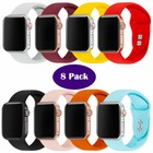 8pcs Bracelet Wrist Strap Replace Band For Apple Watch Strap 38 40 42 44 41 45mm