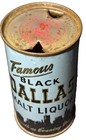    the Real Deal     Black Dallas Flat Top Beer Can Leisy Brewing Co Cleveland ohio 