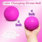 Giant Stress Balls Squishy Toys For Adults And Kids Prizes  4-inch Jumbo    