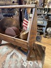 Primitive Old Wooden Farrier Early Cabin Goods 