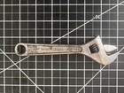 Vintage Vlchek Av6 Adjustable Crescent Wrench     Forged Alloy Steel Usa