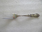 1894 Gorham Art Nouveau Sterling Imperial Chrysanthemum 7  Dinner Pie Fork 43 1g
