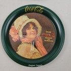 Set Of 6 Coca-cola 3 5  Tin Coin Bank Trays  1988 Vintage Repro By Ohio Art Co 