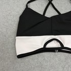Five The Label Sports Bra Womens Small Black White Crossback Dancewear