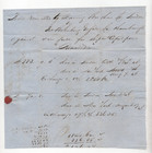 Great Britain 1846 Stampless Folded Cover Per Great Western To Us New York