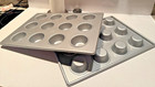 Amco 905225 Commercial 12 Cup Muffin Cupcake Pans 18 X 13 Set Of 2