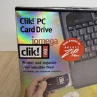 Iomega Clik  40 40mb Pc Card Drive For Pc Laptops Vintage Retro Pc Nib New