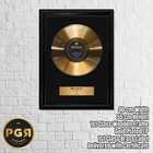 Gold Plated Lp Vinyl - The Beatles - Memorabilia Music Gift   Pgr