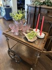 Vintage Stickley Bros Tea Cart bar Cart