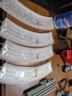 O-gauge - Lionel 2025020 Lighted Fastrack O36 Curve 4-pack