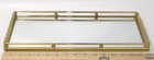 Vintage Hollywood Regency Goldtone Vanity Mirror Tray 16    X 7   