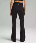 Lulu Lemon Groove Super-high-rise Flared Pant Nulu Black Size 8 Nwt