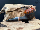 Vauen 1996 1886 Half Rusticated Bent Bulldog Smoking Pipe