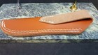 Knife Sheath Brown Leather Belt Pouch To 5 1 2  Fixed Blades Classic Hunting Edc