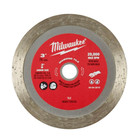 Milwaukee 3 In Diamond Ceramic Porcelain Tile Blade Wheel Angle Grinder Cut Off