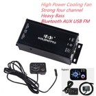 Car Speakers Audio Amplifier Motorcycle Atv Fm Radio Usb Aux Music Sound System