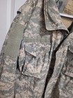 Us Army Coat Cold Weather Field Jacket Mens Large Long Camo Acu Digital Military