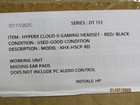Hyperx Cloud Ii Gaming Headset Red black  khx-hscp-rd   dt153 