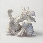 Fitz   Floyd White Dragon Figurine Blanc De Chine Asian oriental Decor Japan