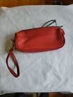 Genuine Leather Zip Around Coun Purse Eyeglass Case Unbranded