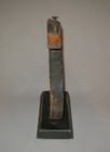 Old Antique Vtg 19th C 1800s Folk Art Silhouette Wood Duck Decoy Oversize Scoter