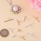 12 Pcs Brooch To Pendant Converters 3 Sizes Pin To Pendant Converter Adapters