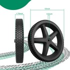 2 Pack 12  X 1 75  1 2-hub Pressure Washer Wheels For Homelite Ryobi Ry80940b