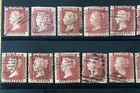 Sg43 1d Penny Red X36 All Plate 103  Ideal For Plate Reconstruction  lot 1322 