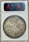 Mexico 1798 Mo Fm 8 Reales Anacs Au55  old Holder 