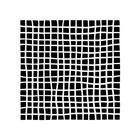 Really Great Stencils  Distorted Grid 1 Stencil  6x6   Warped  Mesh  Screen