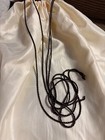 Coach Dust Bag Purse Cover Leatherware White Satin W  Brown Drawstring  19 x 23   