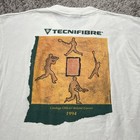 Vintage Roland Garros L T Shirt White Tennis 1990s French Open Flag Paris