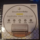 Breathable Baby Mesh Crib Liner Nib