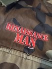 New Touchstone Renaissance Man Movie Memorabilia Camo Promo Army Jacket  Xl