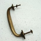 Large Antique Cast Brass Door Drawer Cabinet Handle 9 Inches Long