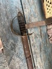 Collectible Old British India French Cavalry Saber Kirich Sword Complete