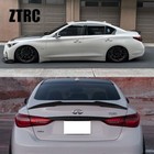 Carbon Fiber Trunk Wing Spoiler For Infiniti Q50 Q50s 2013-2024