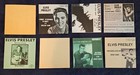 Elvis Presley Rare Bootleg Picture Sleeves Only  lot Of 8 