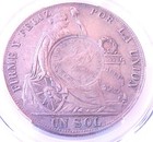 1894 Guatemala Peso   Pcgs Au Details   Nice Silver Coin       1819     57-3