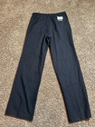 Mens Black Adjustable Tuxedo Pants  Polyester Side Stripe 36 37 38