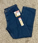 New Wrangler Men s Five Star Heritage Relaxed Fit Jeans Size 36 X 34   tb1 