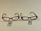 Adrienne Vittadini Readers Glasses  2 00 Lot Of 2 Vintage New Old Stock Rare