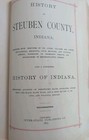 Antique  history Of Steuben County Indiana 1885  Book Historical  see Descriptn