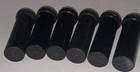 Original Korean Vietnam Era Medical Pill Vials Lot Of 6 Rare Plastic Pill Vials